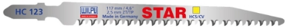 Afbeeldingen van Wilpu Decoupeerzaagblad HC 123 510/ T234x5st