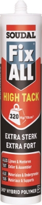 Afbeeldingen van Soudal Fix All High Tack Komo 290ml wit 