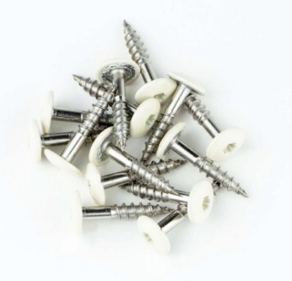 Afbeeldingen van Trespa schroeven RVS/Wit 4.8x25