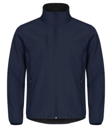 Afbeeldingen van Clique Softshell Jacket 0200910 Navy 2XL