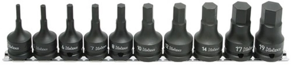 Afbeeldingen van Koken Slagdopsleutelset 1/2'' inbus metrisch 4 t/m 19