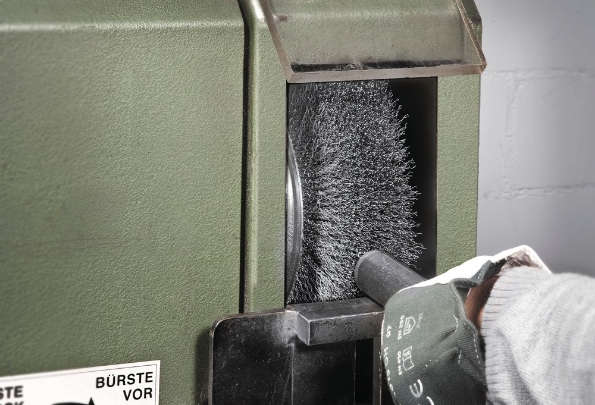 Afbeeldingen van LESSMANN Roterende borstel, staaldraad 150x0.3x29