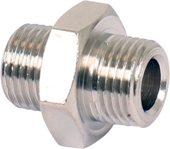 Afbeeldingen van Ironside Patentnippel buitendraad 1/8"-1/8" set per 2