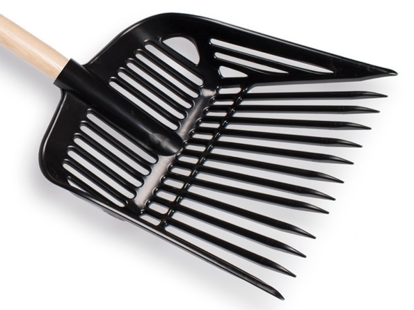 Afbeeldingen van ATLAS Kunststof Riek met essen steel 130cm