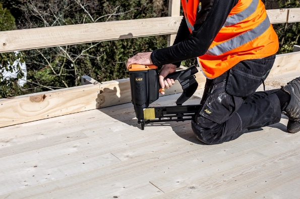 Afbeeldingen van TJEP Krammen Gas Tacker PQZ-75 Gas