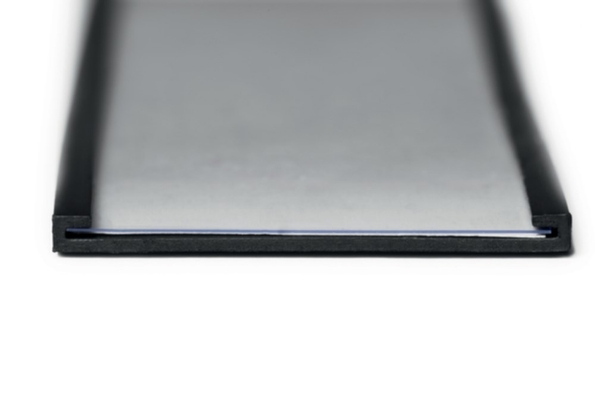 Afbeeldingen van Durable Etikettenhouder magnetisch 200x30mm  doos a 50 stuks