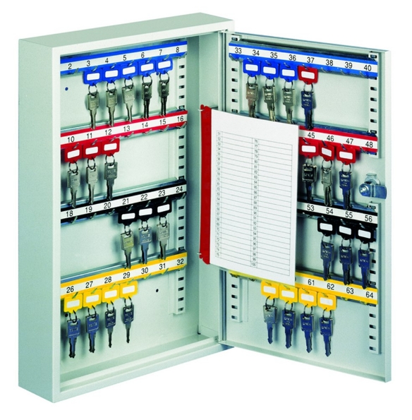 Afbeeldingen van Beaumont Sleutelkast M200 Grijs Ral7035