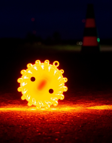 Afbeeldingen van Megaflares signaallampen oranje set a 6 stuks