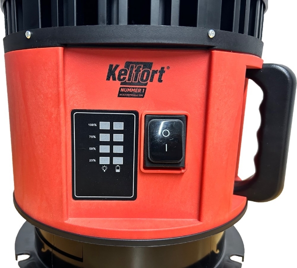 Afbeeldingen van Kelfort Bouwlamp 360° Rough service 60W 8400 Lumen