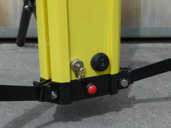 Afbeeldingen van TAB Professional Lighting® Kolom werklamp, oplaadbaar led 90cm 7.4v 36Ah