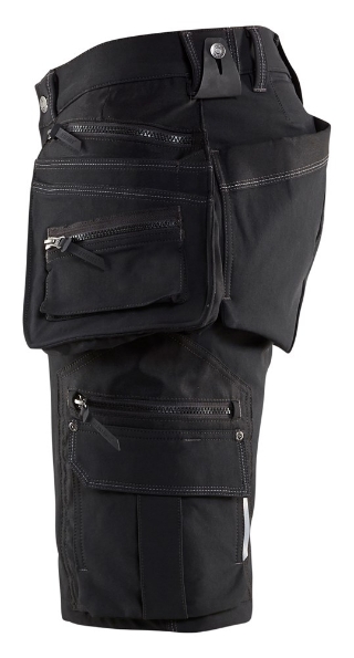 Afbeeldingen van Blåkläder Short 4-weg stretch x 1988 Zwart C44