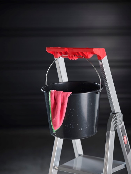 Afbeeldingen van Altrex Enkel oploopbare - aluminium trap Nimba 4 treden