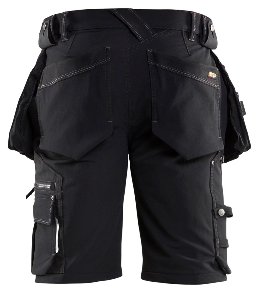 Afbeeldingen van Blåkläder Short 4-weg stretch x 1988 Zwart C44