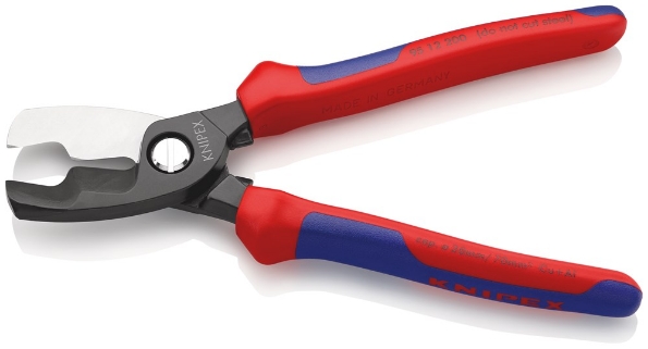 Afbeeldingen van KNIPEX Kabelschaar met dubbele snijkant 200mm