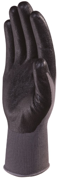Afbeeldingen van DELTAPLUS Polyamide handschoenen VE722 Nitriflex Grijs/zwart 10