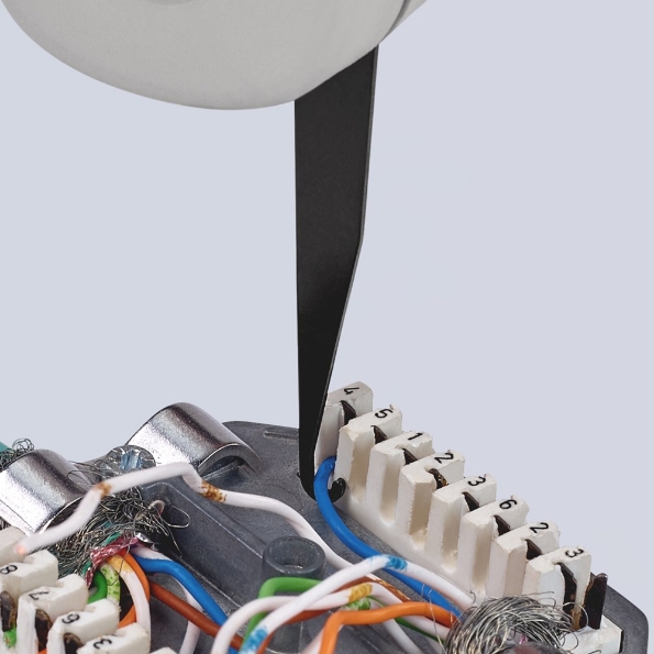 Afbeeldingen van KNIPEX Montagegereedschap voor UTP- en STP-kabels met geleider Ø 0,4 - 0,8 mm