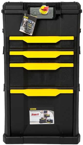 Afbeeldingen van Stanley Gereedschapswagen trolly 3in1 1-79-206