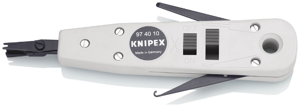 Afbeeldingen van KNIPEX Montagegereedschap voor UTP- en STP-kabels met geleider Ø 0,4 - 0,8 mm