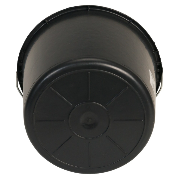 Afbeeldingen van Kelfort Bouwemmer Durable D Zwart 20 Ltr