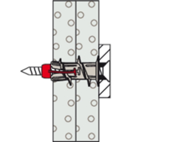 Afbeeldingen van fischer Gipsplaatplug DuoBlade DIY