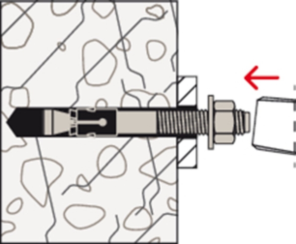 Afbeeldingen van fischer Doorsteekanker FAZ II 8/5K