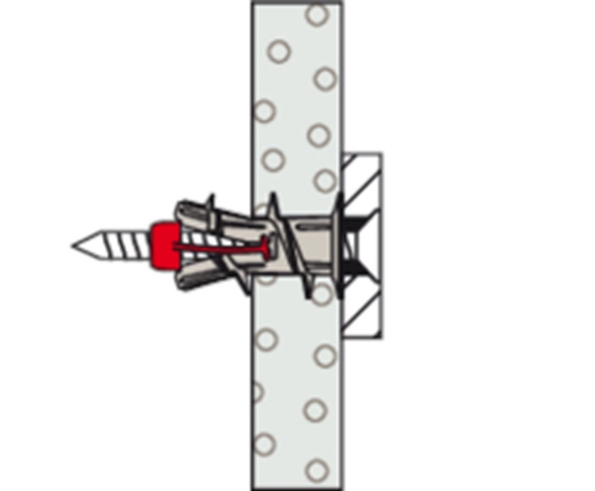 Afbeeldingen van fischer Gipsplaatplug DuoBlade DIY