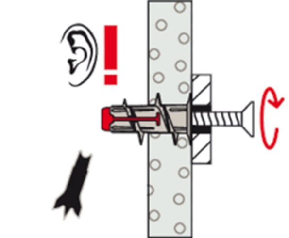 Afbeeldingen van fischer Gipsplaatplug DuoBlade DIY