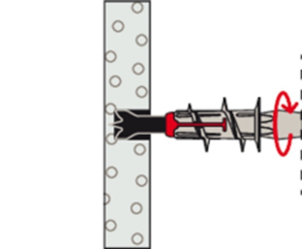 Afbeeldingen van fischer Gipsplaatplug DuoBlade DIY
