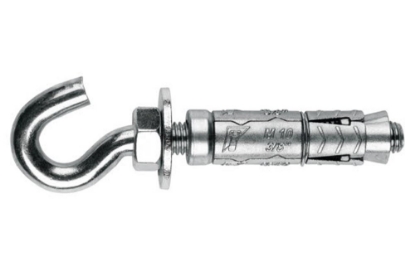 Afbeeldingen van Index keilhuls met haakbout M 6x45 Ø12 verzinkt