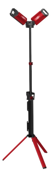 Afbeeldingen van Kelfort Werklamp Tripod 2x30w led 5000 lumen