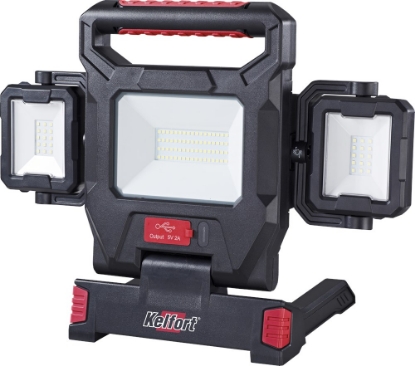 Afbeeldingen van Kelfort Bouwlamp 40W met 2 losse handsets 5W