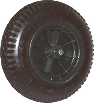 Afbeeldingen van Kelfort Kruiwagenwiel zwart kunststof