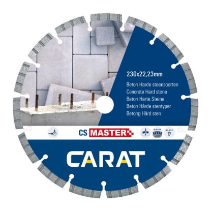 Afbeeldingen van Carat Diamantzaag voor beton en harde materialen CS Master 125x22,23mm 
