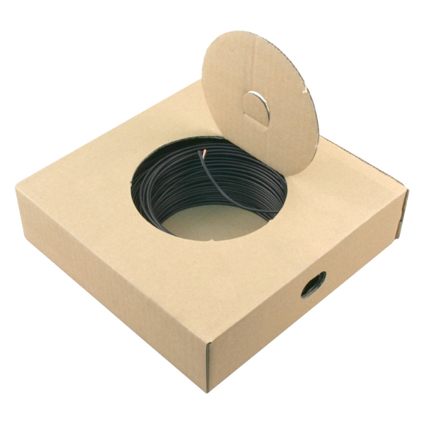 Afbeeldingen van Vd-installatiedraad zwart Eca 1.5mm2, 100 meter