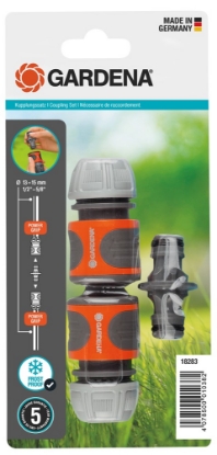 Afbeeldingen van Gardena koppelingenset 13-15mm (1/2") 18283