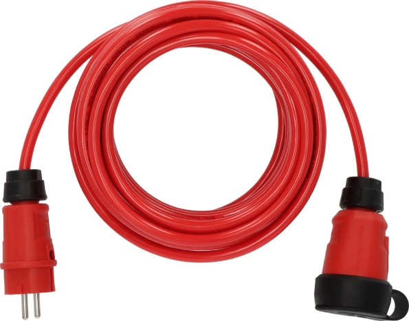 Afbeeldingen van Brennenstuhl Professional Verlengkabel, pur H07BQ-F VQ 1100 IP44, 10 meter  rood -F 3G1,5
