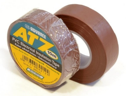 Afbeeldingen van AT-7 isolatieband bruin 19mm x 10m x 150µ