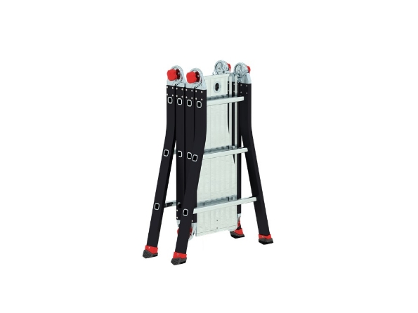 Afbeeldingen van Altrex Aluminium vouwladder Varitrex-Prof vouwladder 4 x 3 + platform
