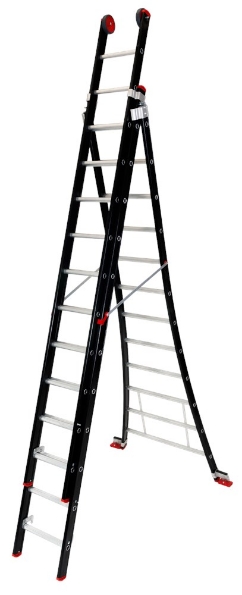 Afbeeldingen van Kelfort Reformladder MAGNUS 3 x 12