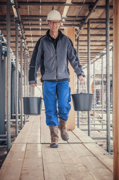 Afbeeldingen van Gripline-D 12 L Emmer zwart, knopbeugel, L-scala 12 Liter