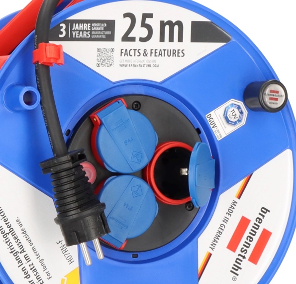 Afbeeldingen van Brennenstuhl Kabelhaspel 25 meter