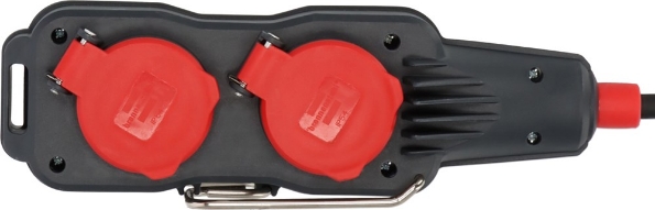 Afbeeldingen van Brennenstuhl Professional Verdeelblok met 15 meter kabel PB1100 IP54 4-v H07RN-F 3G1.5 zwart