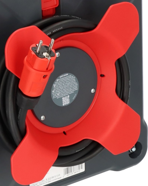 Afbeeldingen van Brennenstuhl Professional Kabelhaspel Cube 5-voudig KA5110 5 IP44,33m H07BQ-F 3G2,5 + Powerblock