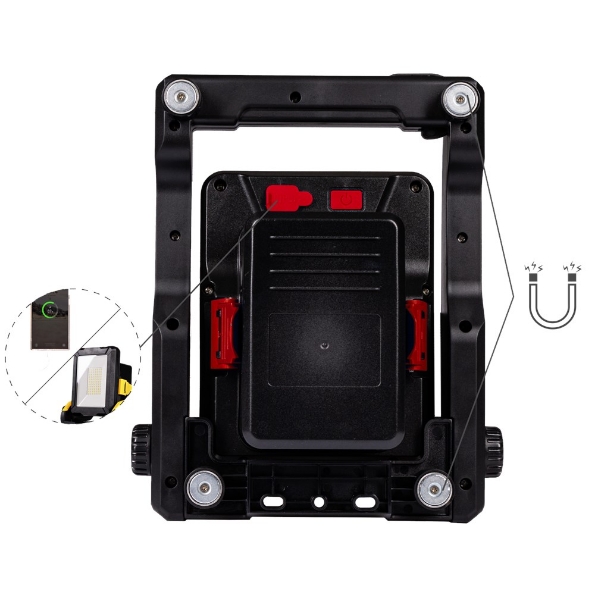 Afbeeldingen van Kelfort Bouwlamp LED Rough service 20 Watt 2900 Lumen