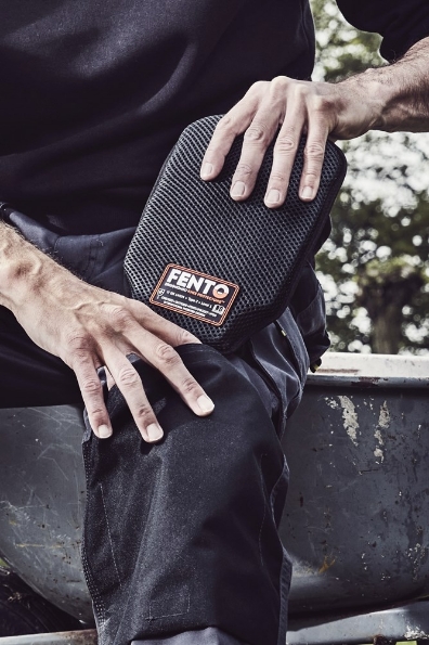 Afbeeldingen van FENTO Kniebeschermers POCKET Grijs/Oranje