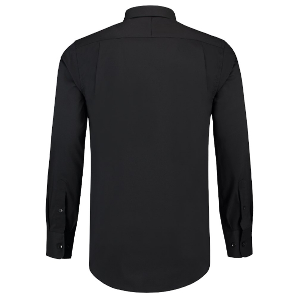 Afbeeldingen van Tricorp overhemd stretch fitted zwart 43/5