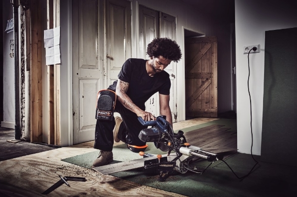 Afbeeldingen van FENTO Kniebeschermers ORIGINAL Zwart/oranje