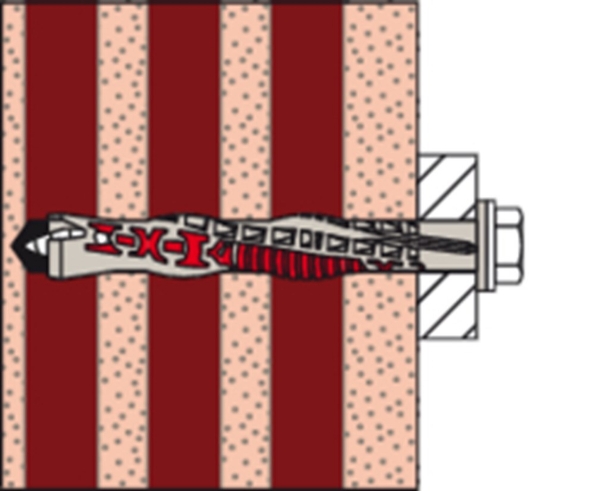 Afbeeldingen van Fischer Constructieplug met zeskantschroef DuoXpand FUS 10 x 160