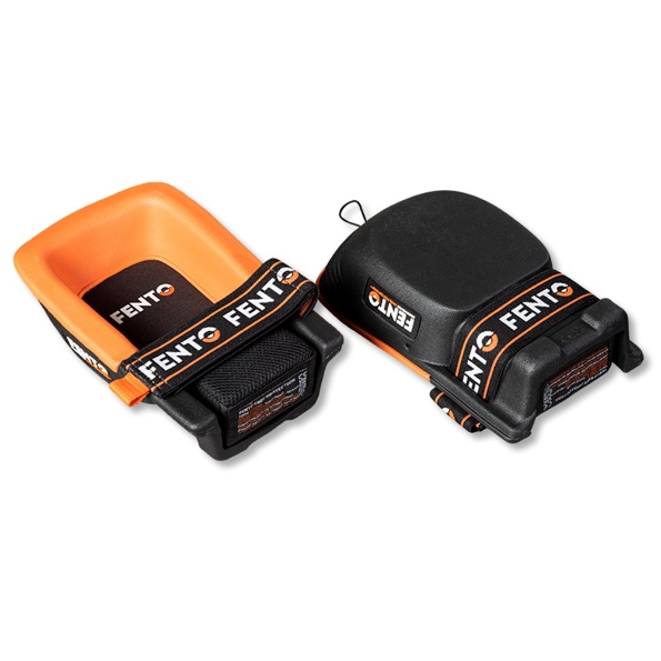 Afbeeldingen van FENTO Kniebeschermers ORIGINAL Zwart/oranje